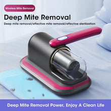 Load image into Gallery viewer, 10kPa Handheld Mattress Vacuum Mite Remover Cordless Cleaner for Home Clothes Sofa Bed Pillows Clean Dust