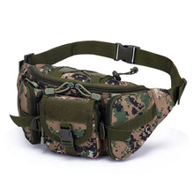Load image into Gallery viewer, Men Tactical Waist Bag Nylon Fanny Pack Military Travel Hip Belt Bum Sports Bag Outdoor Cycling Travel Hiking Waistpack Pouch