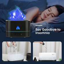 Load image into Gallery viewer, Double Color Flame Diffuser Essential Oils Fragrance Aroma Air Humidifier and Scent Diffuser Electric Smell for Home Distributor