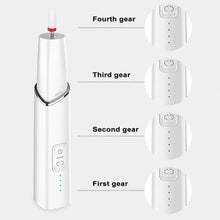 Load image into Gallery viewer, Electric Manicure Drill Set Wireless Rechargeable Nail Grinder Low Noise Vibration 4 Speeds ABS Shell DIY Nail Polisher for Home
