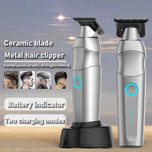 Load image into Gallery viewer, Zinc Alloy Body DLC Blade 7000RPM Hair Clipper Salon Home Beard Sideburns Trimmer Trimmer Men