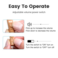 Load image into Gallery viewer, Portable Rechargeable Hearing Aid Sound Amplifier Magnetic Charging Elderly Ear Hearing Aid for the Deaf Hearing Impaired