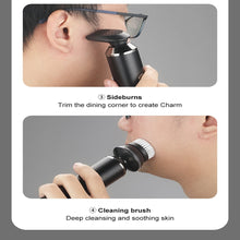 Load image into Gallery viewer, Men's Electric Shaver Safety Epilator Nose Trimmer Rechargeable Face Beard Razor Depilator Facial Hair Removal Shaving Machine