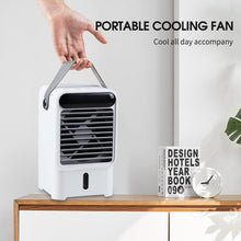 Load image into Gallery viewer, Mini Portable Air Conditioner Fan Air Cooler for Room Rapid Cooling Water Circulation Conditioning Cold Small Fan Dust Proof USB