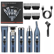 Load image into Gallery viewer, 5 in 1 Multifunctional Razor Set for Men Hair Clipper Electric Razor Eyebrow and Nose Hair Trimmer