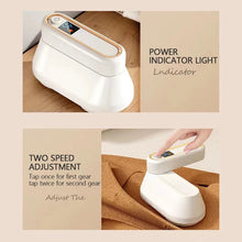Load image into Gallery viewer, Fabric Shaver and Lint Remover Rechargeable Electric Fuzz Remover Electric Sweater Shaver to Remove Pilling Fuzz Remover