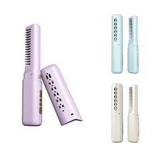 Load image into Gallery viewer, Mini Hair Straightener Professional Quick Heated Electric Hot Comb Multifunctional Straightener