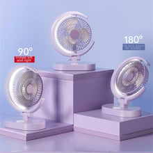 Load image into Gallery viewer, Mini Portable Fan Handheld USB Charging Fan Cooling Electric Fan 3 Speed Adjustment Powerful Dual Motor Outdoor Travel