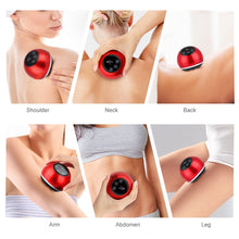 Load image into Gallery viewer, Electric Cupping Massager Vacuum Suction Cups Red Light Anti Cellulite Magnet Guasha Scraping Fat Burner Slimming