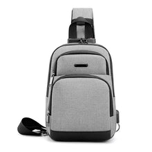 Load image into Gallery viewer, Business Crossbody Bags For Men Multi-function Waterproof Bag Male Large Capacity Laptop Chest Bags Portable Travel Unisex Bag