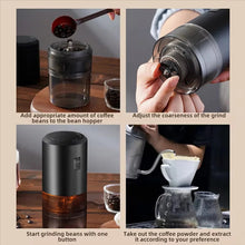 Load image into Gallery viewer, Electric Coffee Grinder USB-C Rechargeable Grinding Core Efficient Coffee Bean Milling Tool