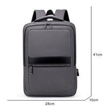 Load image into Gallery viewer, Men's Backpack Multifunction USB Charging Bag Waterproof Oxford Cloth Rucksack Male For Laptop 15.6 Inch Business Casual Bagpack
