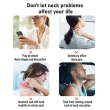 Load image into Gallery viewer, Shiatsu Massage 5D Kneading Shawl Chiropractic Back Massager Neck Shoulder Relax Pain Relief Heating Neck