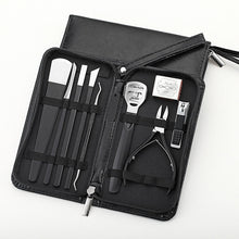 Load image into Gallery viewer, 10 Pcs Professional Nail Cutter Pedicure Scissors Set Stainless Steel Eagle Hook Portable Manicure Nail Clipper Tool Set