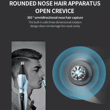 Load image into Gallery viewer, 3-in-1 Multifunctional Men Electric Reciprocating Shaver Hair Trimmer Rechargeable Hair Clipper Nose Ear Hair Trimmer