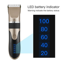 Load image into Gallery viewer, Professional Hair Trimmer Digital Usb Rechargeable Hair Clipper for Men Haircut Ceramic Blade Razor Hair Cutter Barber Machine
