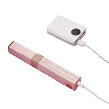 Load image into Gallery viewer, Professional Hair Curling Iron Mini Hair Straightener USB Recharge Wireless Ceramic Styling Tool Curler Flat Dry Straightener