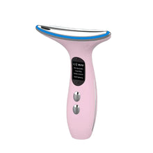 Load image into Gallery viewer, Face Neck Lifting Massager EMS Microcurrent Face Sculpting Device Create A Swan Neck Jade Neck Face Sculpting Device LED Photon