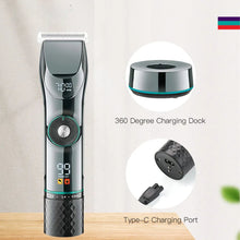 Load image into Gallery viewer, Cordless Professional Hair Clipper For Barber Salon Home Hair Trimmer For Men Beard & Hair Cutting Machine Lithium