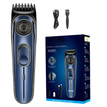 Load image into Gallery viewer, Men's Hair Trimmer Adjustable Usb Rechargeable Electric Beard Carbon Steel Men Professional Trimmer Home Styling