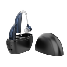 Load image into Gallery viewer, Portable Rechargeable Hearing Aid Sound Amplifier Magnetic Charging Elderly Ear Hearing Aid for the Deaf Hearing Impaired