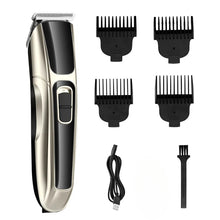 Load image into Gallery viewer, Hair Clipper Guide Comb Usb Charge Cutting Machine Carbon Steel Cutter Head Washable Blade Professional Cordless Hair Trimmer