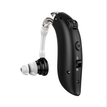 Load image into Gallery viewer, Rechargeable USB Hearing Aid Behind the Ear Sound Amplifier Elderly Noise Cancelling Deaf Care