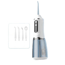 Load image into Gallery viewer, Smart Electric Oral Irrigator Rechargeable Professional Dental Cleaner Cordless with 4 Nozzles Tooth Scaler Travel