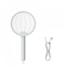 Load image into Gallery viewer, Foldable Electric Mosquito Killer Swatter USB Rechargeable Electric Household Mosquito Killer Anti Mosquito Trap With UV Light