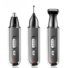 Load image into Gallery viewer, 3 IN 1 Eyebrows Trimmer Type-C Nose Trimmer Electric Replaceable Hair Remover Professional USB Charging Hair Shaver