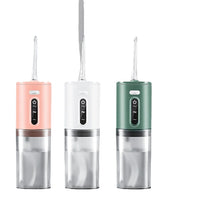 Load image into Gallery viewer, Oral Irrigator Portable IPX7 Waterproof Charge 3 Modes Teeth Cleaner Pulse Dental Handheld Water Jet Flosser Oral Cleaner
