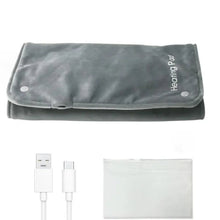 Load image into Gallery viewer, Electric 3 Levels Control Hot Water Bag Soft Winter Hand Warmer Rechargeable Warm Hand Pocket