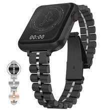 Load image into Gallery viewer, Small Semicircle Three-bead Watch Strap
