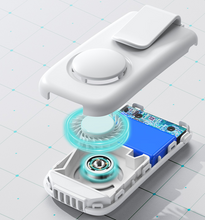 Load image into Gallery viewer, Mini Portable Breathable Heat Cooling Silent Mask Fan