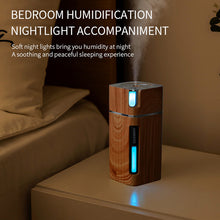 Load image into Gallery viewer, Ultrasonic Air Humidifier USB Mini Mist Maker LED Light