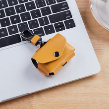 Load image into Gallery viewer, Headphone Case Two-color Simple Leather Pattern