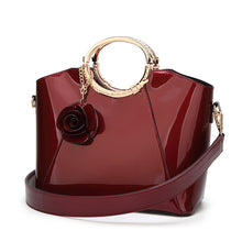 Load image into Gallery viewer, Korean Style Bright Leather Lady's Messenger Bag