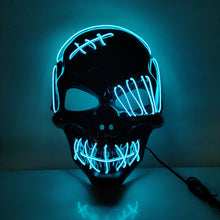 Load image into Gallery viewer, Halloween Scary One-Eyed Pirate Mask Cosplay Led Mask
