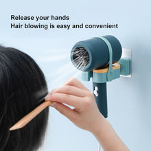 Load image into Gallery viewer, Hair Dryer Rack Toilet Wall-mounted Punch-free Multifunctional