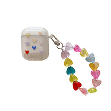 Load image into Gallery viewer, Color Love Chain Earphone Protective Case