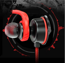 Load image into Gallery viewer, Wired Mobile Phone Computer Headset In-ear Long Mic Gaming