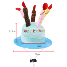 Load image into Gallery viewer, Christmas Funny Hat Cap Pet Dress Simulation Toy Halloween Party