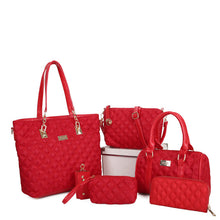 Load image into Gallery viewer, Six-Piece European and American Style Nylon Embroidery Bags