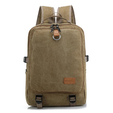 Load image into Gallery viewer, Men's Casual Retro Fashionable Canvas Backpack