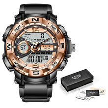 Load image into Gallery viewer, Dual Display Electronic Quartz Movement Watch For Men