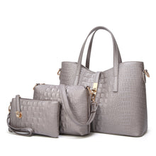 Load image into Gallery viewer, 3 Pieces Women's Shoulder Bag Handbag