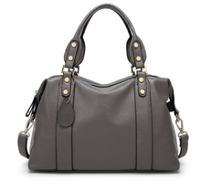 Load image into Gallery viewer, Women's Solid Color Simple Handbag Shoulder Bag