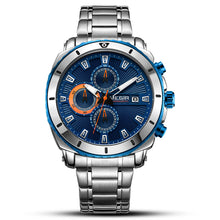 Load image into Gallery viewer, Business Sports Steel Band Quartz Watch For Men