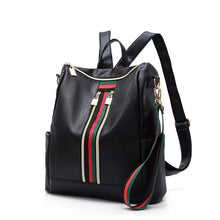 Load image into Gallery viewer, Double Zipper Large Capacity Ladies Backpack