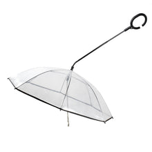 Load image into Gallery viewer, Hot Selling Transparent Pet Supplies Adjustable Pet Umbrella